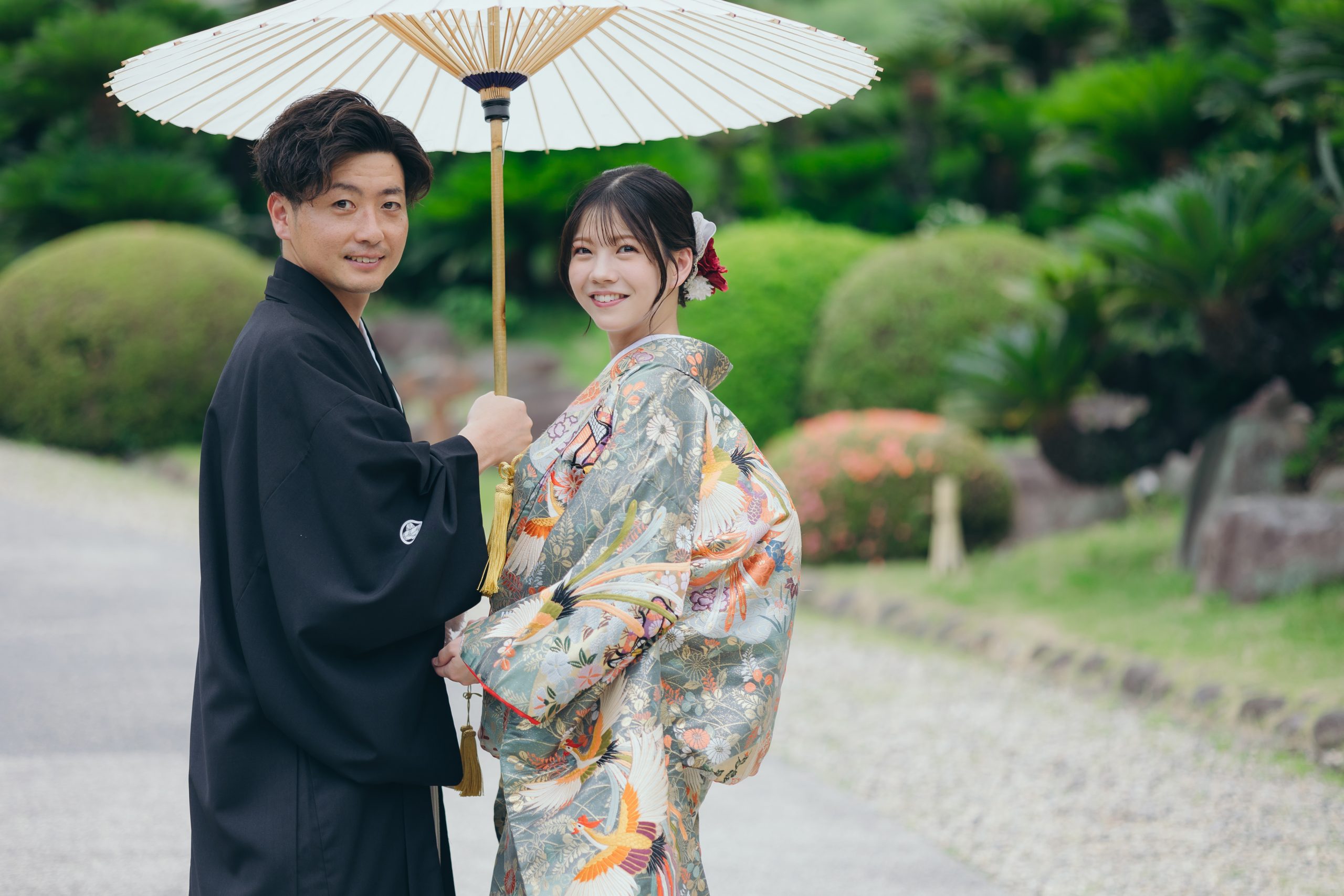 沖縄でリゾートウェディングイメージ