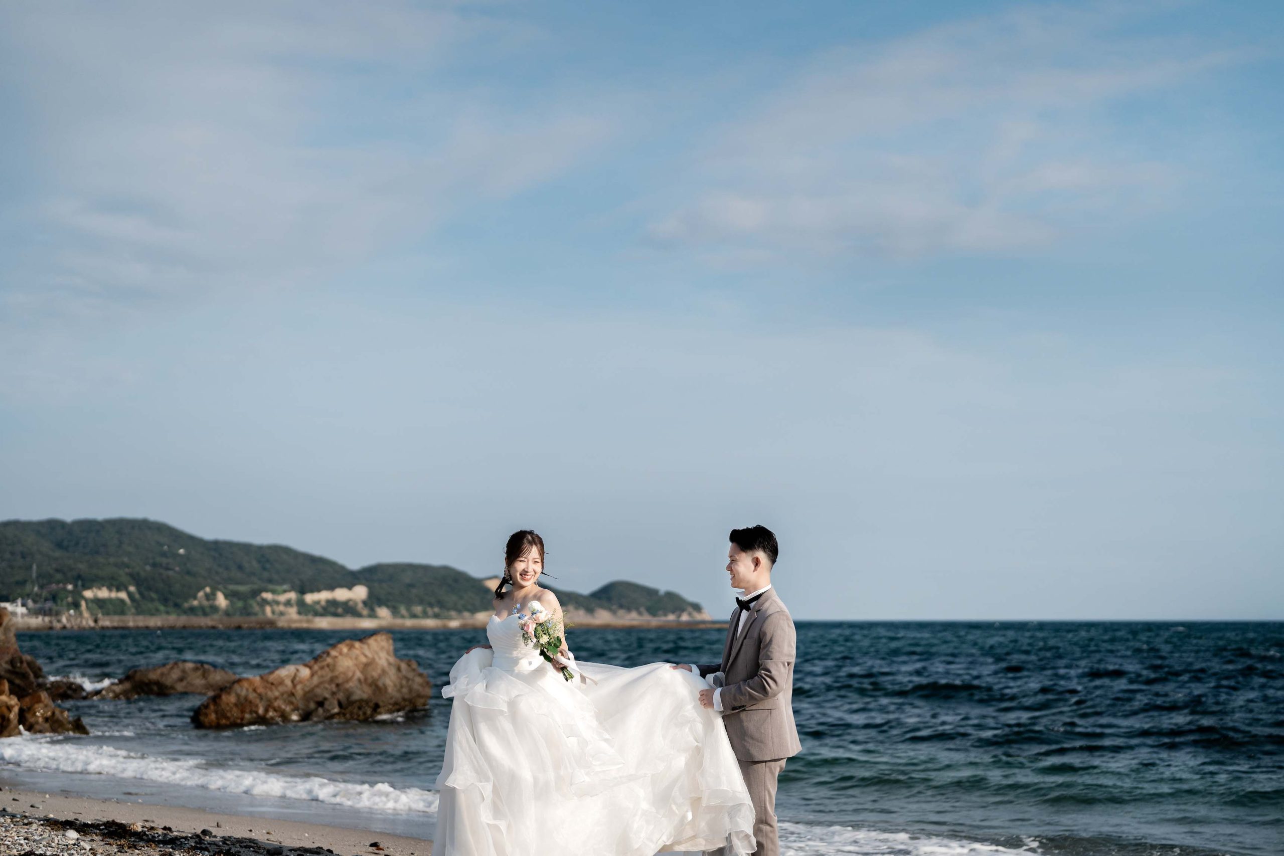 沖縄でリゾートウェディングイメージ